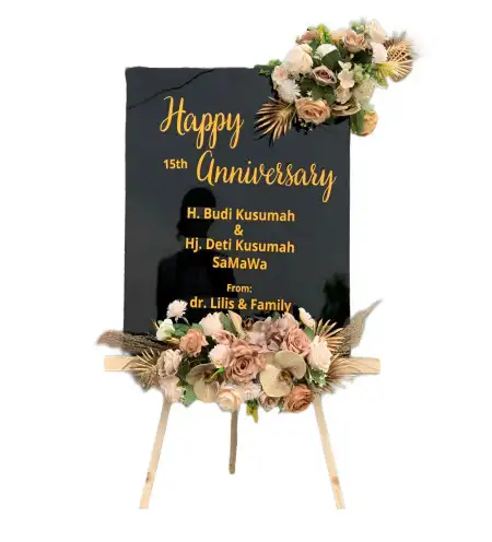 Papan Bunga Akrilik Senangsari